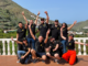 Contestants at the Bartender & Barista Challenge pose as a group in the Canary Islands.