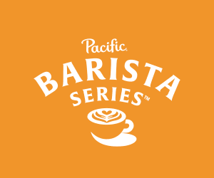 Pacific Foods Barista Series banner ad